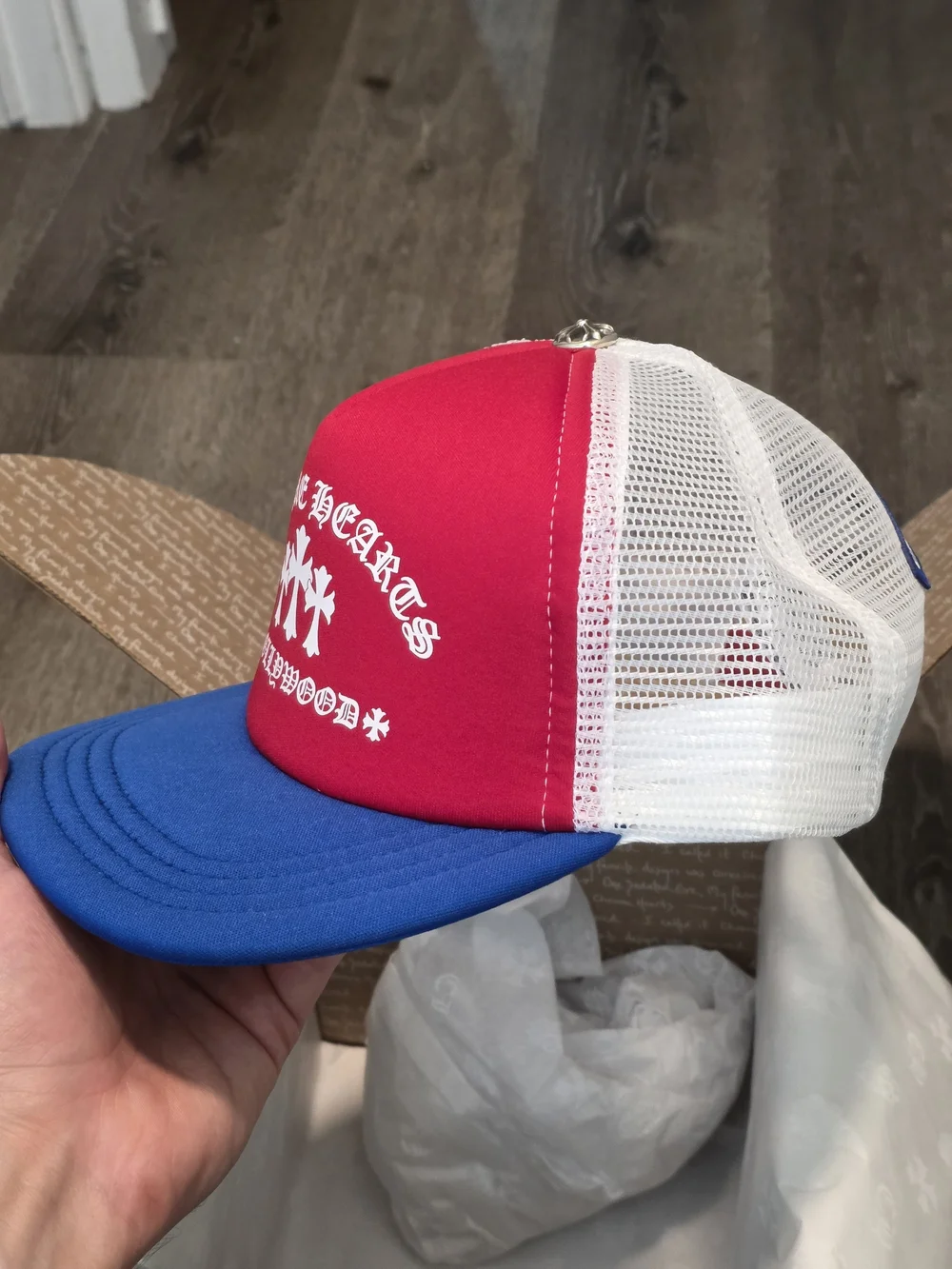 Chrome Hearts 2026 '4th Of July' Hollywood Trucker Hat